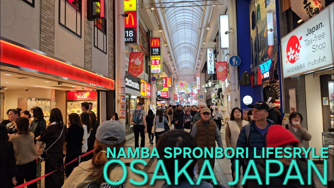 OSAKA JAPAN WALK TOUR 