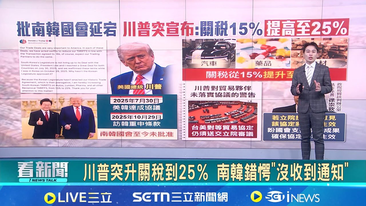 退出WHO! 川普政府霸氣曝:世衛假裝台灣不存在｜新聞一把抓20260127｜三立新聞台