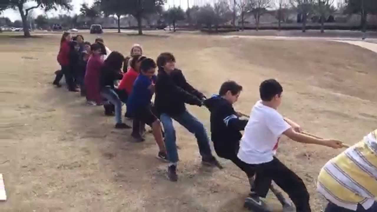 Balanced and Unbalanced Forces Tug of War