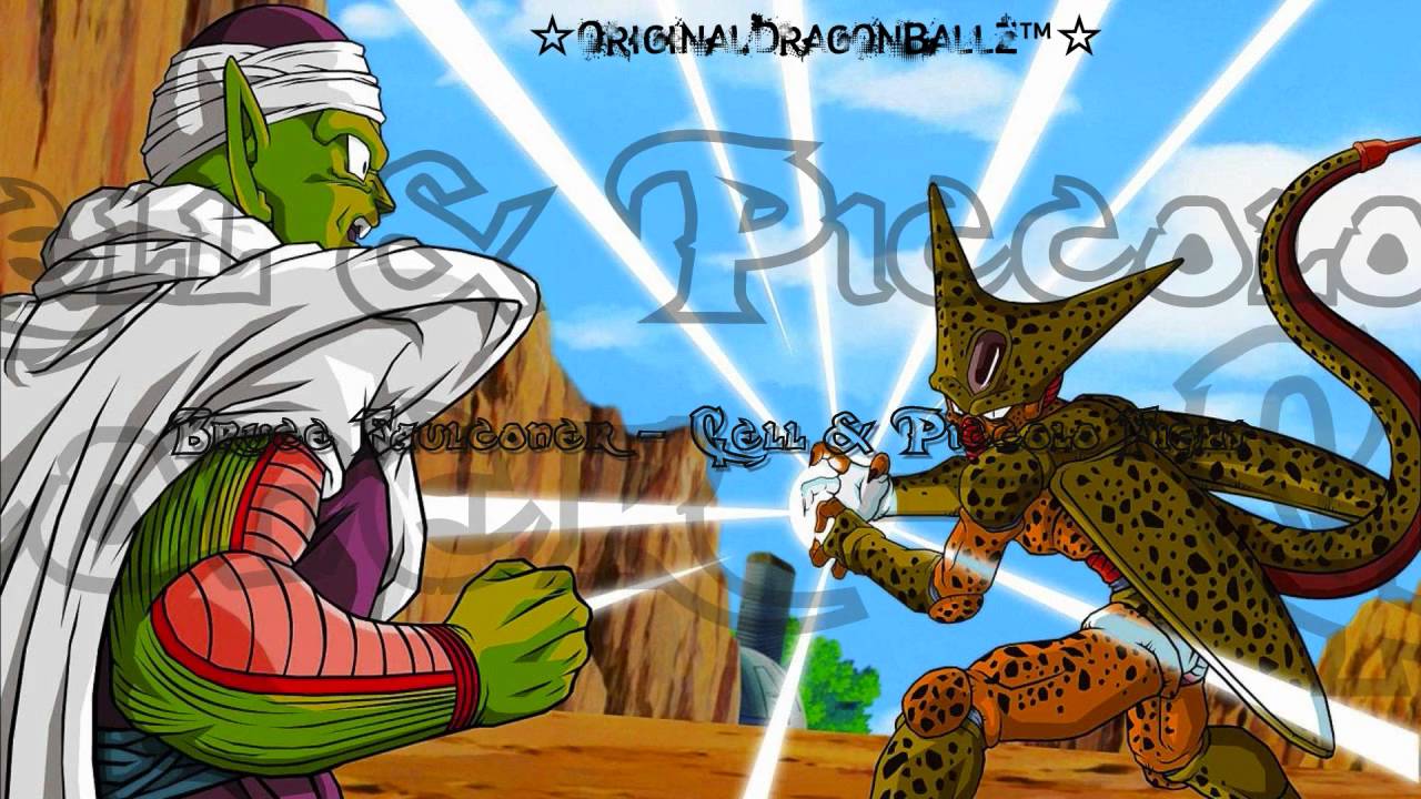 Dragon Ball Z Bruce Faulconer - Cell & Piccolo Fight 720p HD