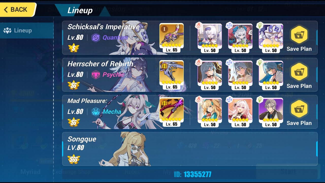 [HI3 SEA] Nirvana Abyss 558D - Vita (Echoing) 854 Pts - SI(S0+1), MPS(SS0+3), HRB(SS0+3)