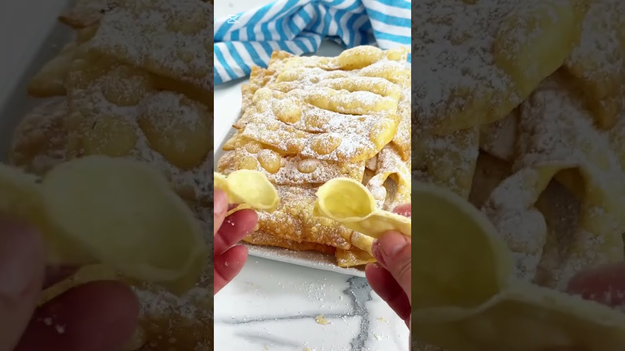 Frappe o  Bugie Chiacchiere di carnevale senza burro all'anice - Ricette che Passione