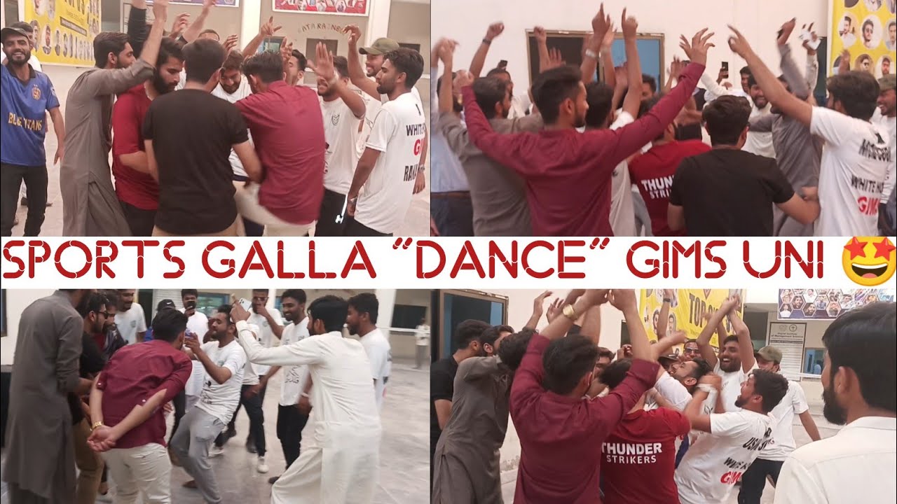 Sports Galla Dance Gims Students Vlog Arid Agriculture University of Gujrat 2023-24🤩🥳
