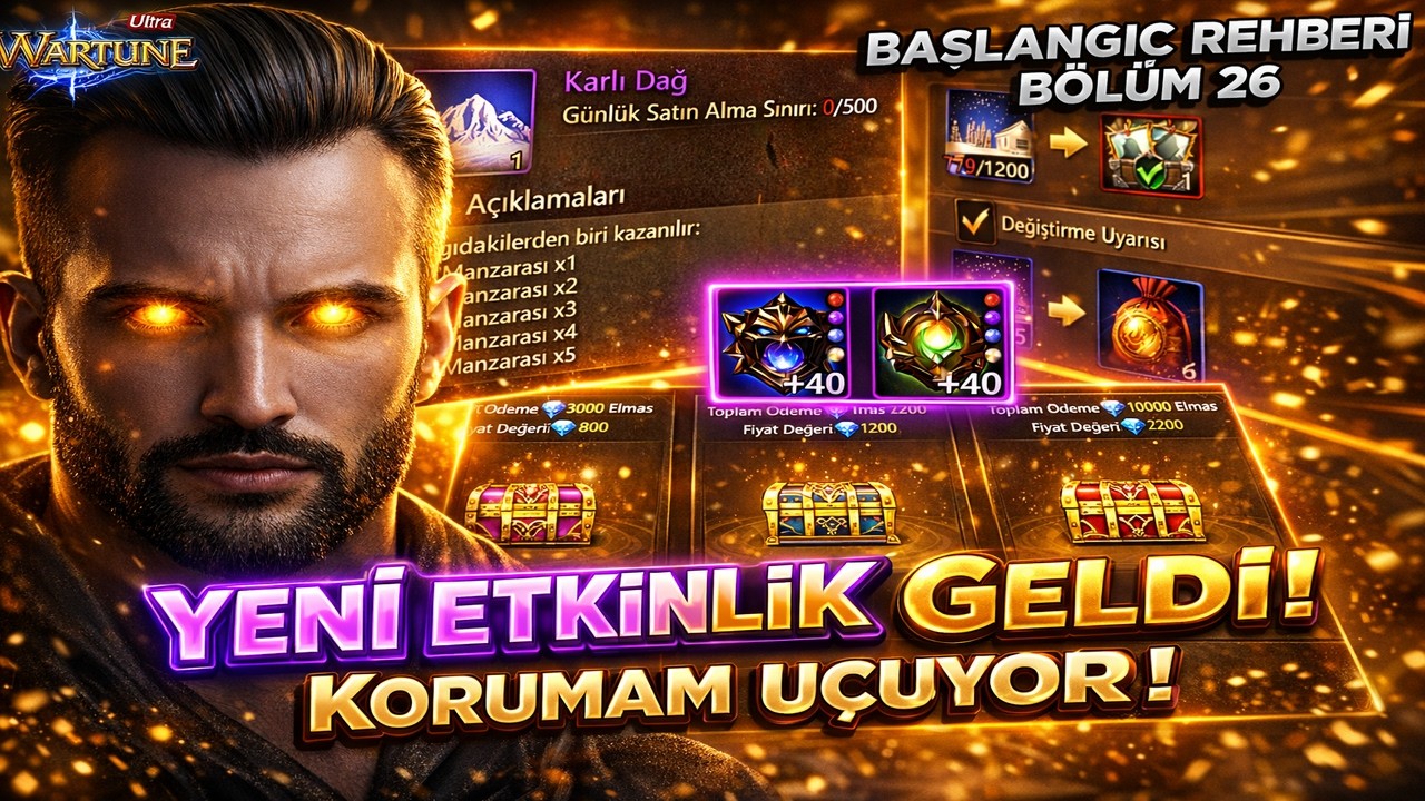 WARTUNE ULTRA YENİ SERVER BAŞLANGIÇ REHBERİ BÖLÜM 26 !!! Wartune Ultra Türkçe