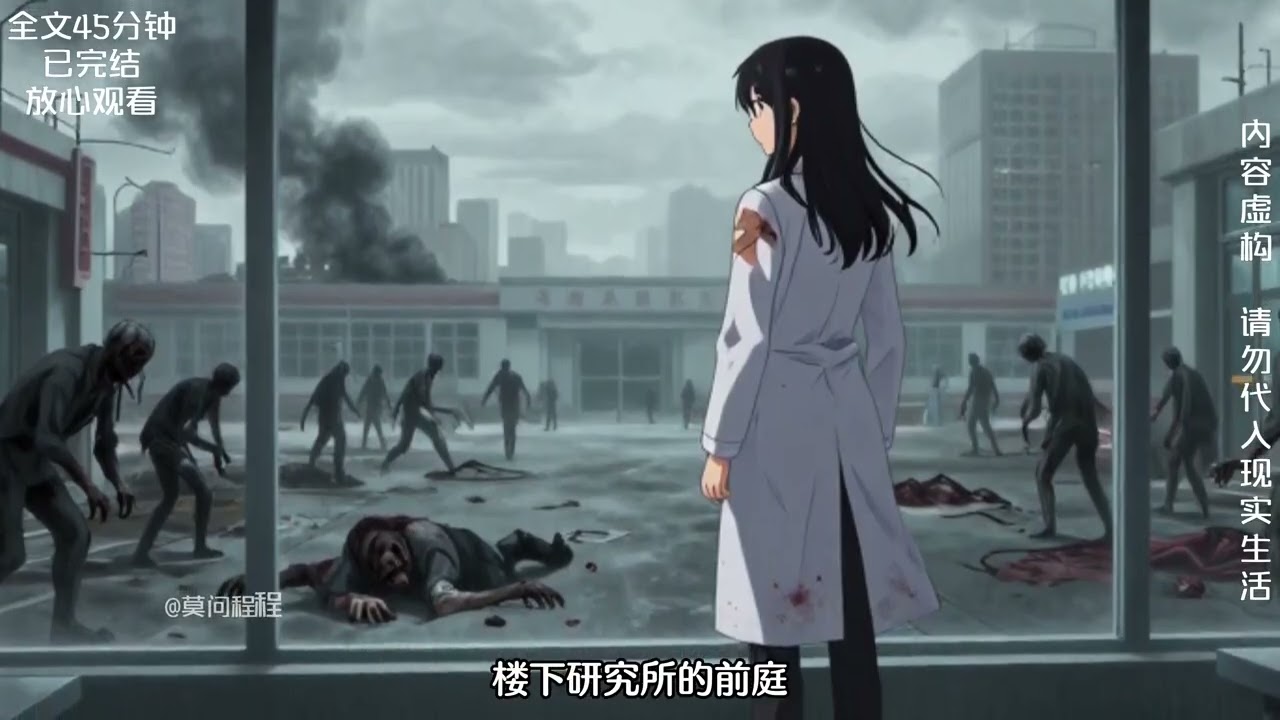 丧尸爆发后，世界陷入崩溃，我是一个病毒学博士。发现所有人争抢的解药是病毒加速剂，未婚夫却因为这个想sha了我。#末世 #末世文 #丧尸 #穿越 #小说 #有声小说