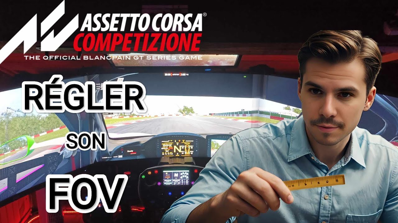 REGLER SON FOV TRIPLE SCREEN ASSETTO CORSA COMPETZIONE 📺