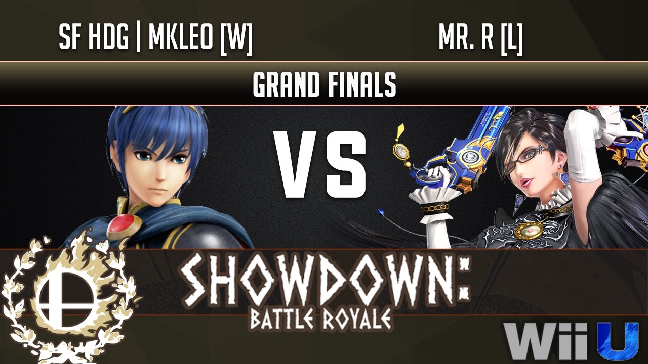 Showdown Battle Royale GRAND FINALS - SF HDG | MKLeo [W] (Marth) vs Mr. R [L] (Bayonetta)