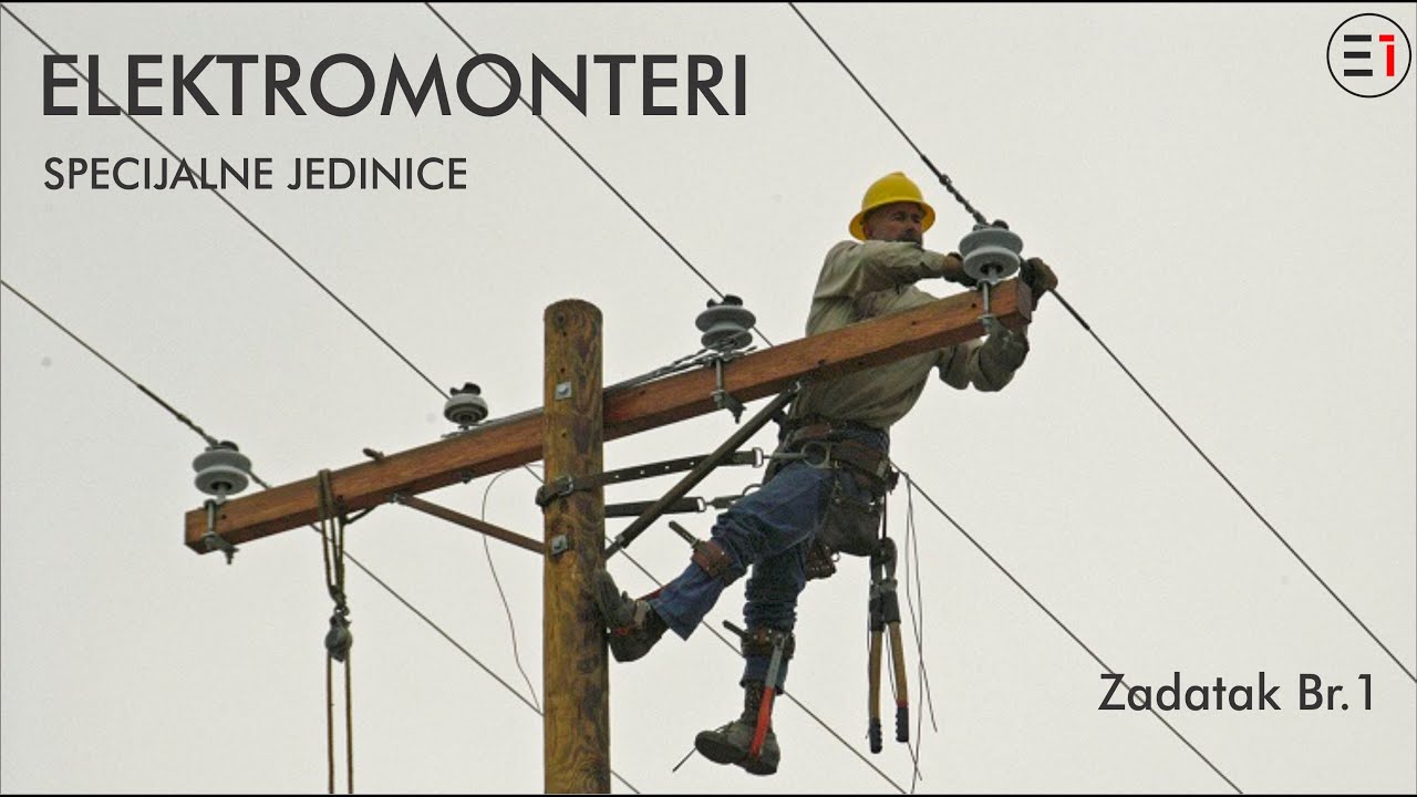 ELEKTROMONTERI - Specijalne jedinice
