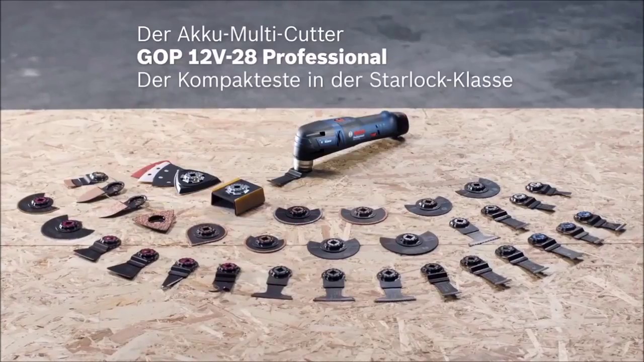 Bosch Akku Multi Cutter GOP 12V-28 Professional