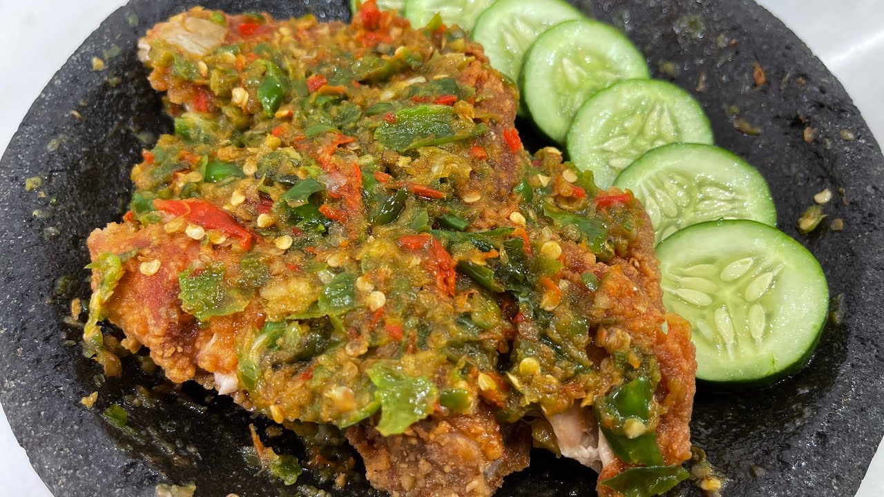 RESEP SAMBAL AYAM GEPREK ALA ROCKET CHICKEN ENAK POLLLL