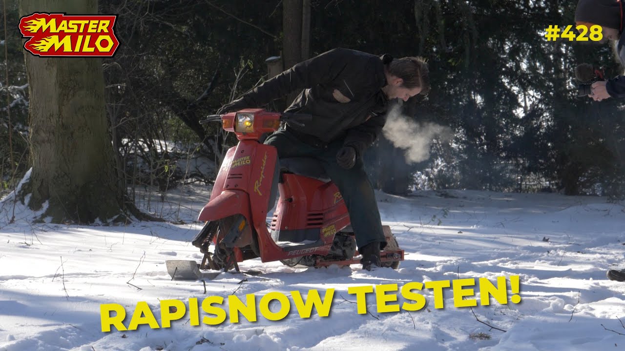 Sneeuwscooter (Rapisnow) Testen! #428