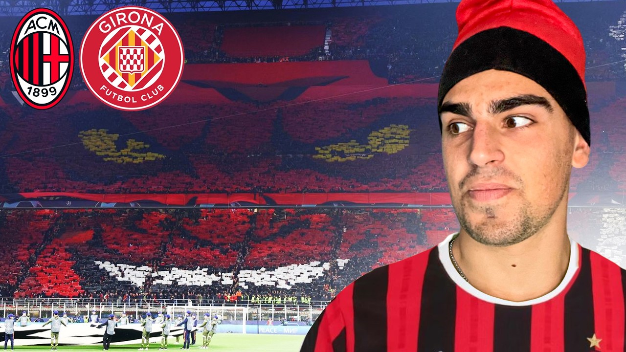 Así se Vive la Champions en San Siro: Milan vs Girona