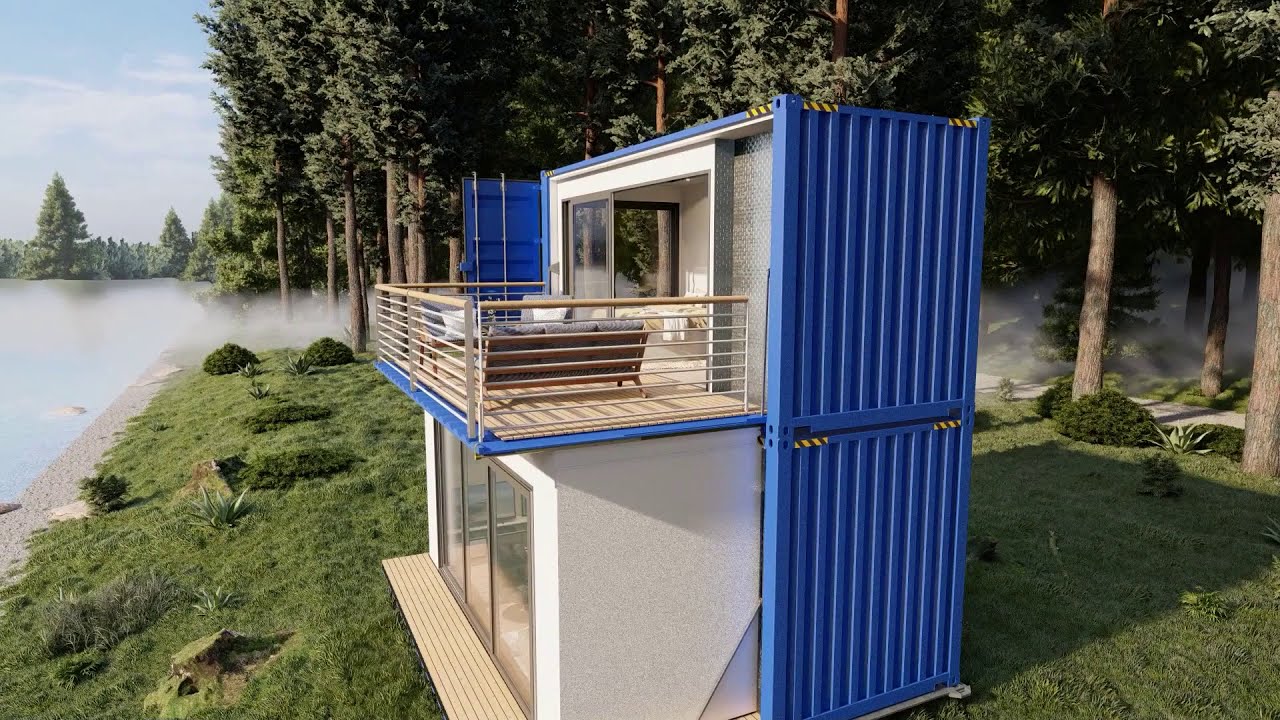 2 x 20-foot Container House