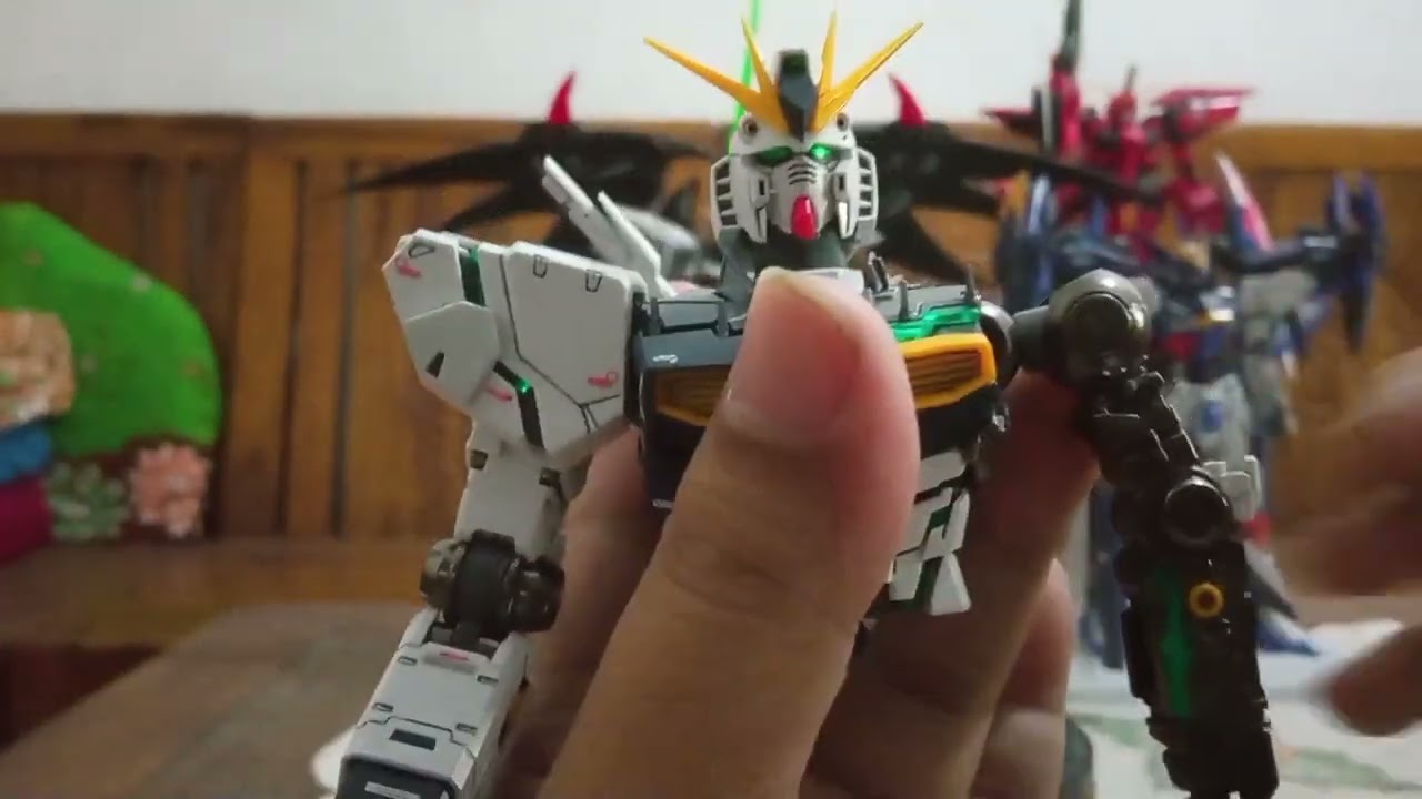 Bandai MG Nu Gundam ver.ka Convert to Metal Alloy Frame by Dian Chang