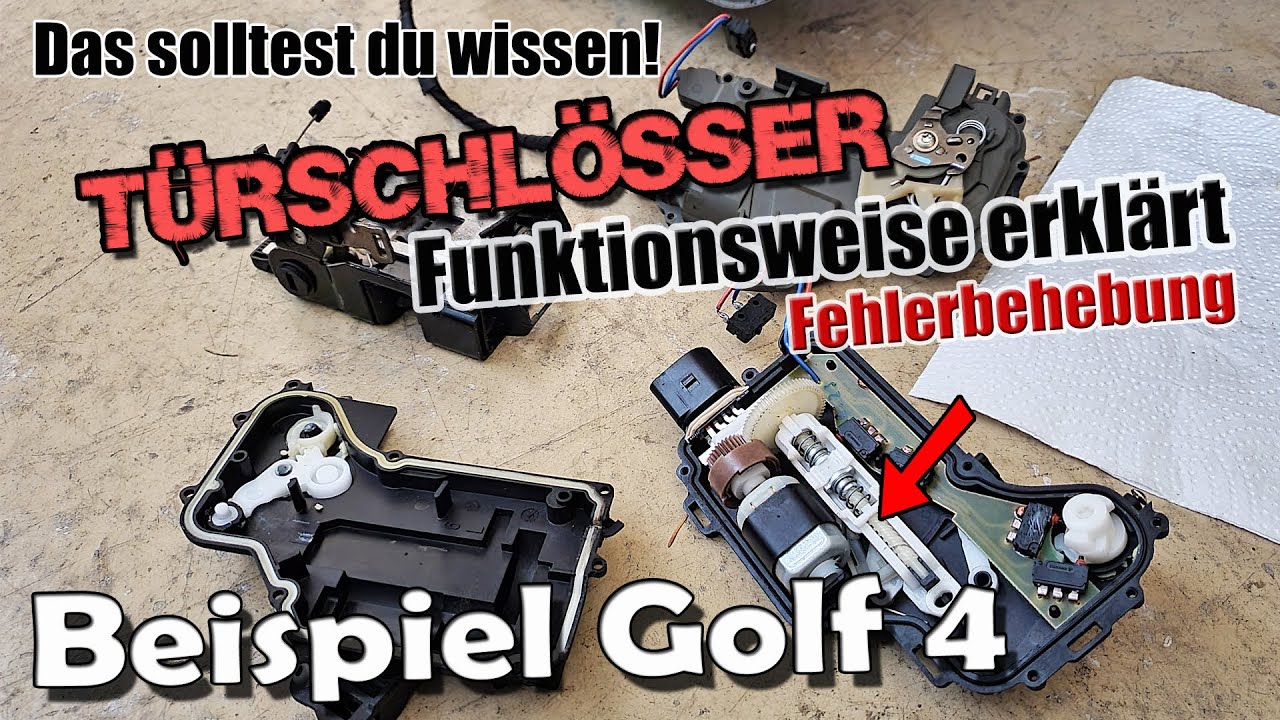 Türschlösser | Funktionsweise erklärt + Fehlerbehebung