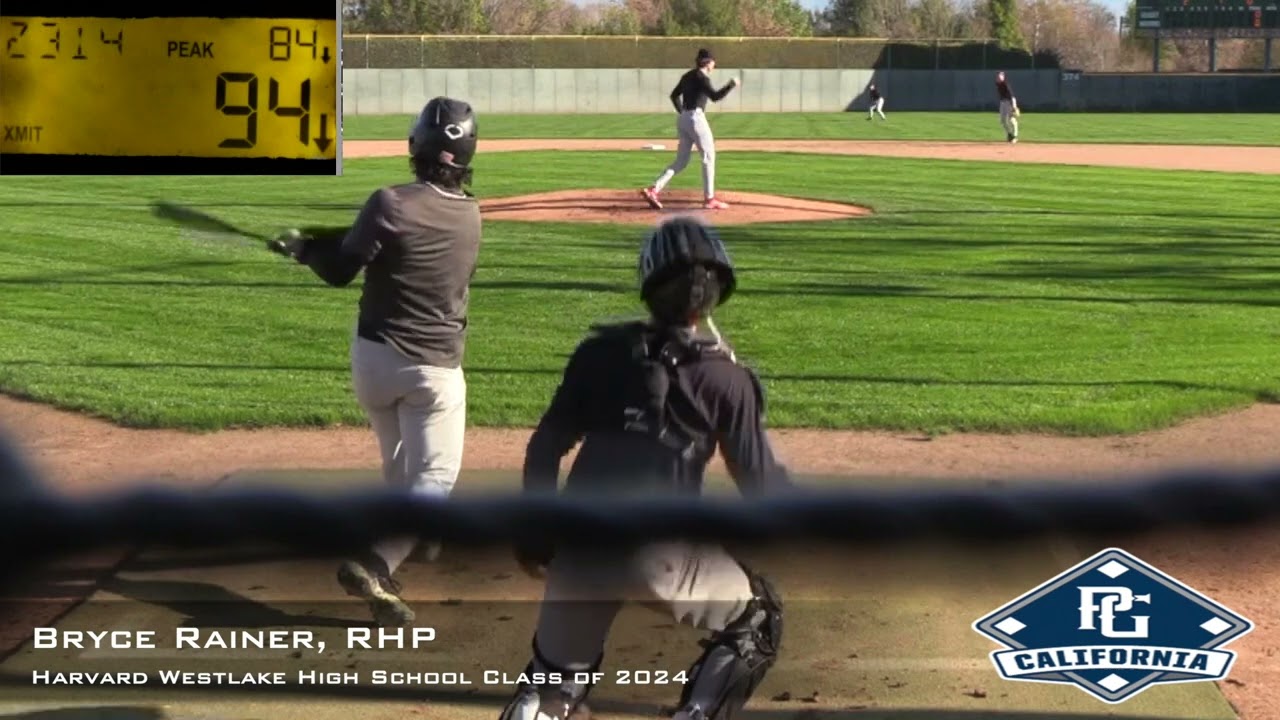 Bryce Rainer Prospect Video, RHP, Harvard Westlake High School Class of 2024