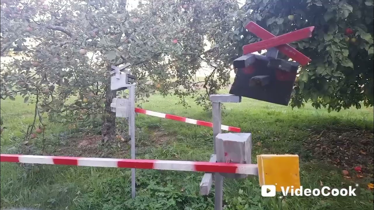 železniční přejezd AŽD 71 Mochtín #3 czech railway crossing 2025