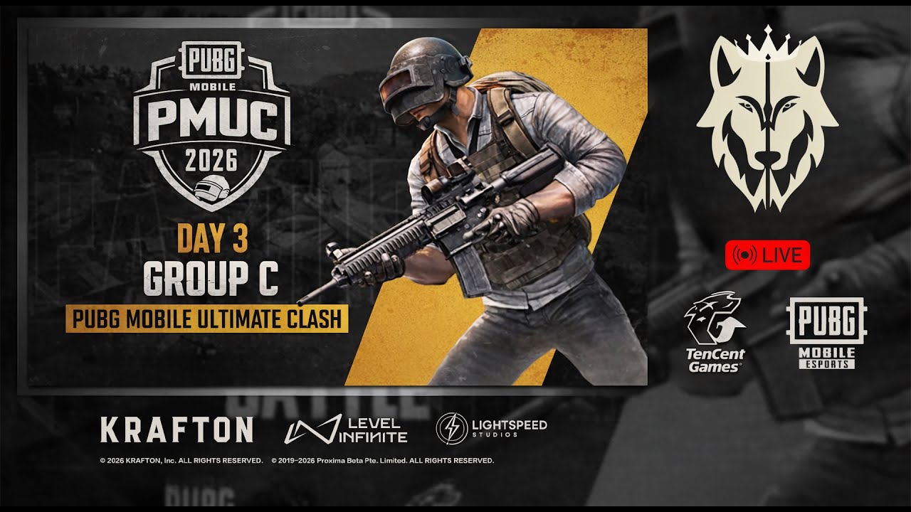 Group C - Day 3 - PMUC | PUBG Mobile Ulitmate Clash | Esports Tournaments
