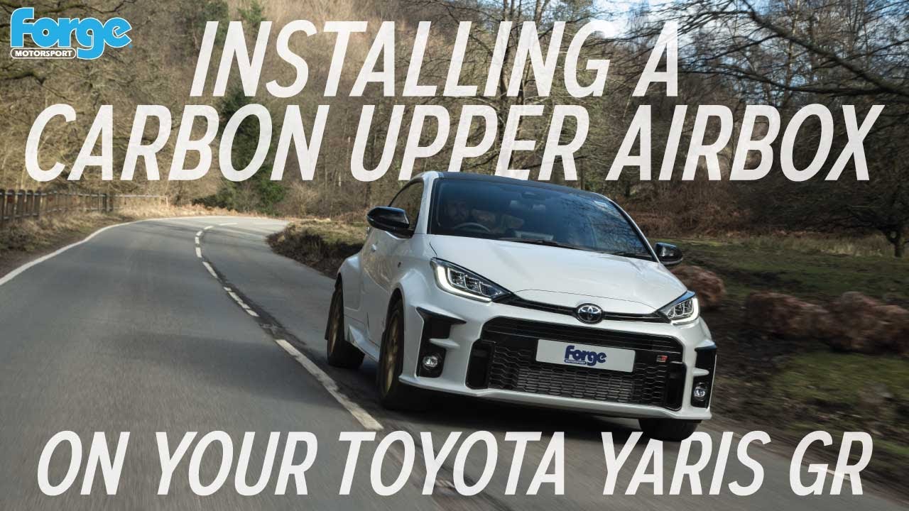 Installing the Forge Motorsport Carbon Upper Airbox on our Toyota Yaris GR - FMINDK43