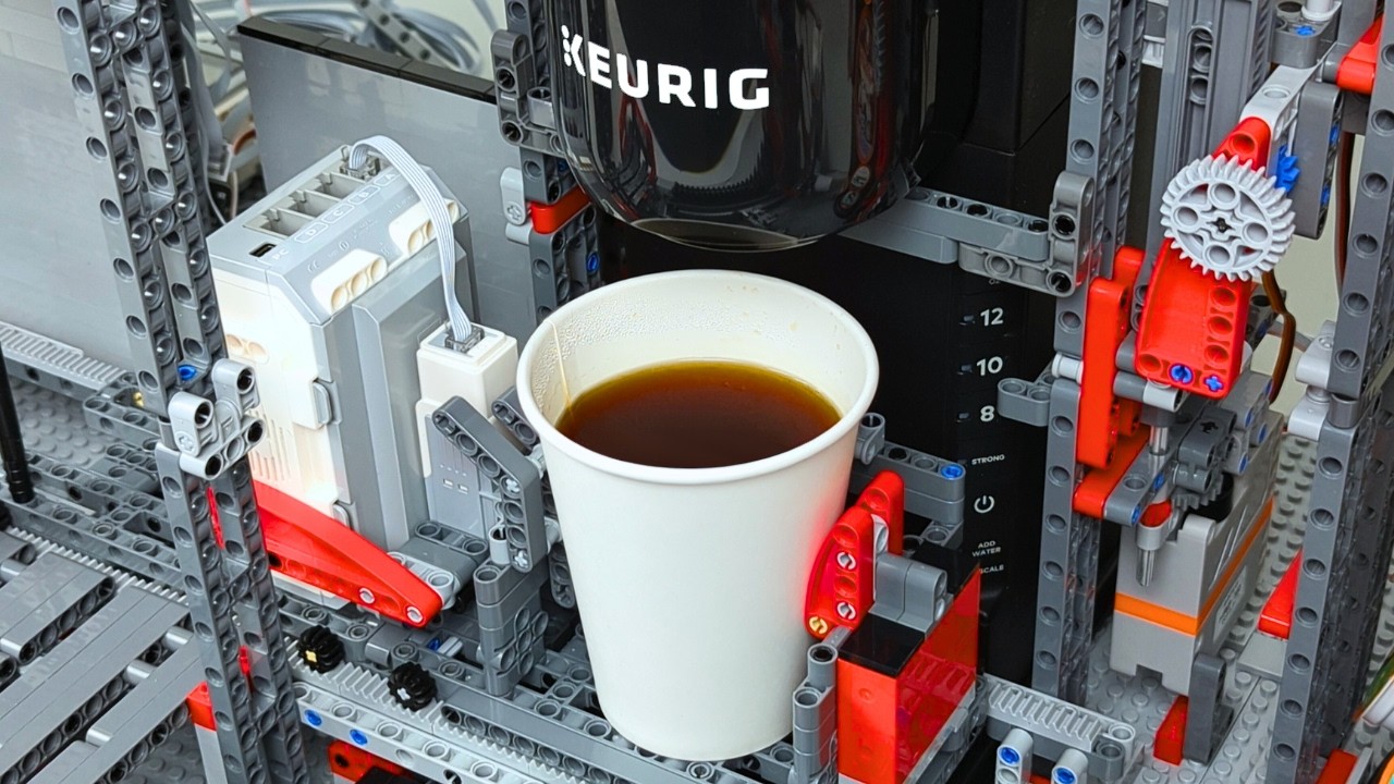 Building a LEGO Coffee Factory...