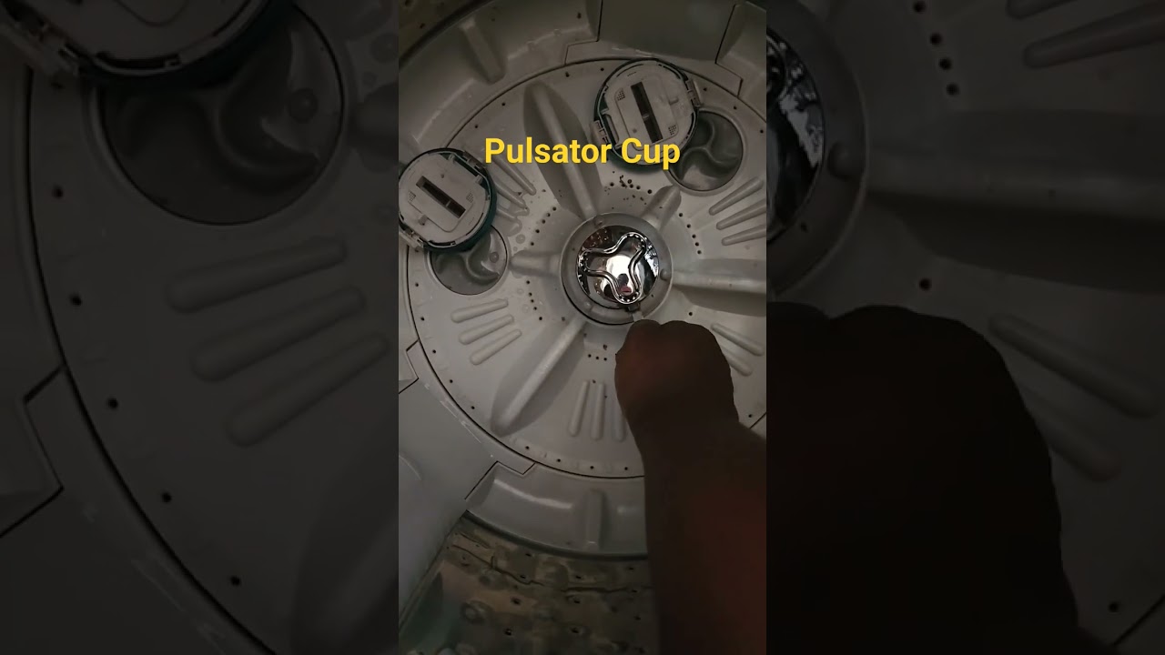 LG pulsator cup removal #topload #shorts