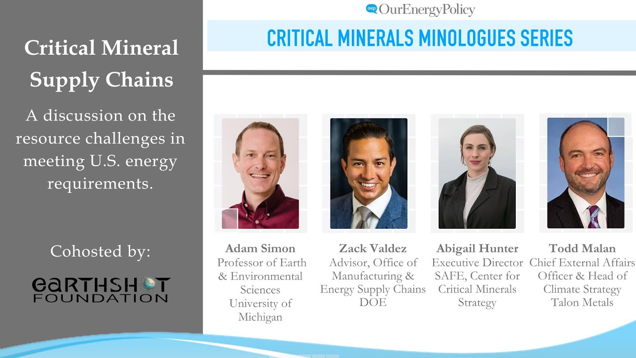 Critical Mineral Supply Chains