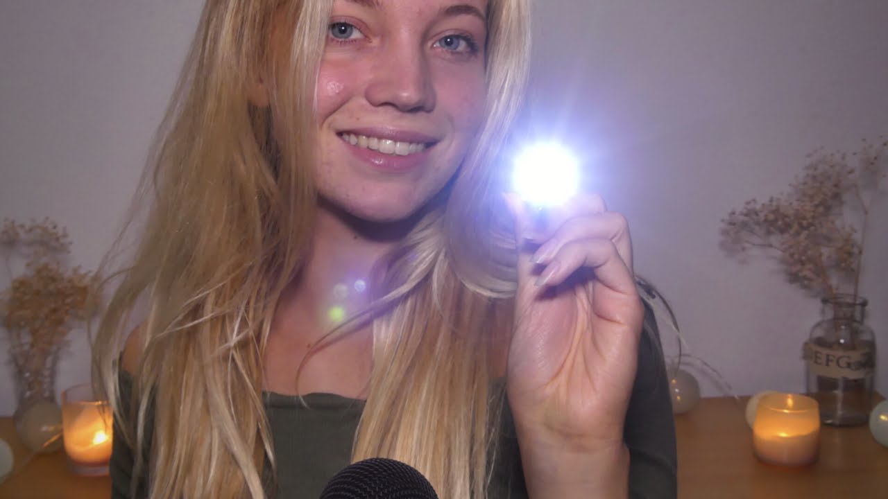 ASMR FRANCAIS I Suis mes instructions (face touching, papouilles, light triggers...)