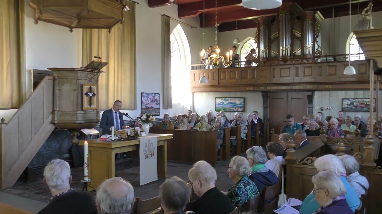 Preek van de leek. Prot. Gem.  De Woldkerken en Slochteren   4K