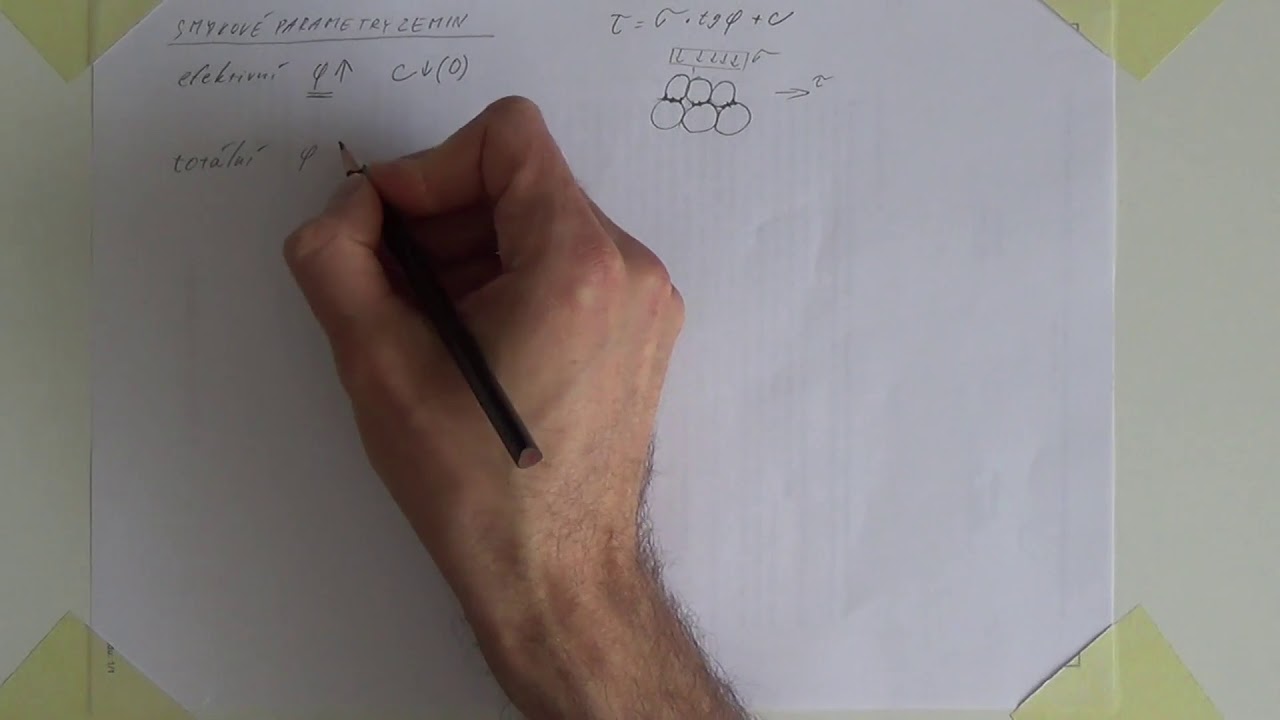Triaxiál - typy zkoušek a jejich použití