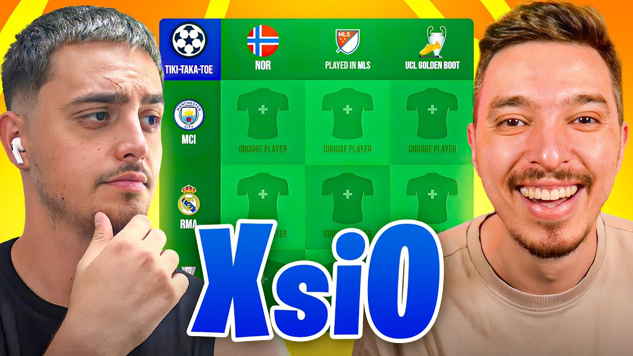 O RUNDA EXTREMA NE TINE IN IMPAS LA X SI 0 CU FOTBALISTI THEO VS MARIO FASIE !!!