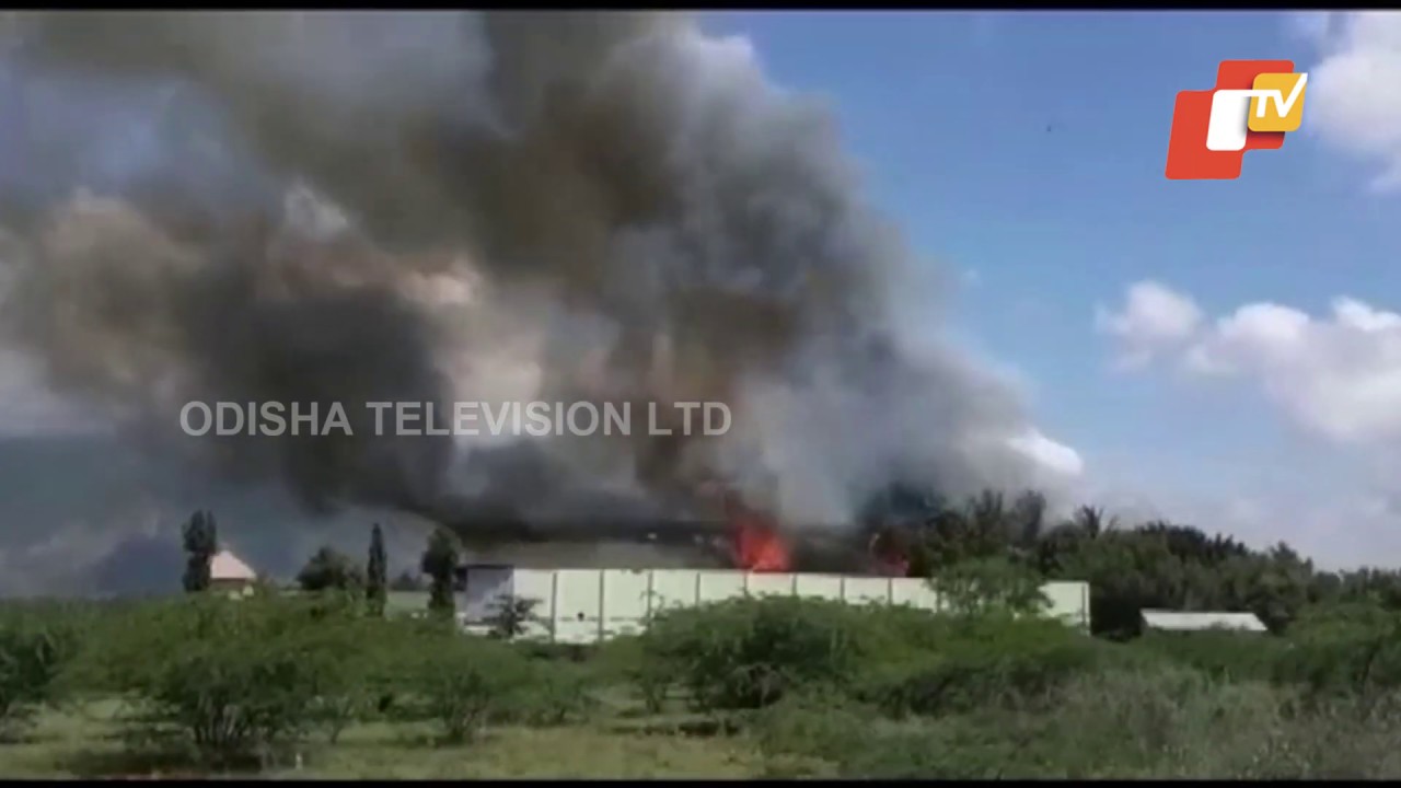 Major Fire Break In Theni Spice Factory