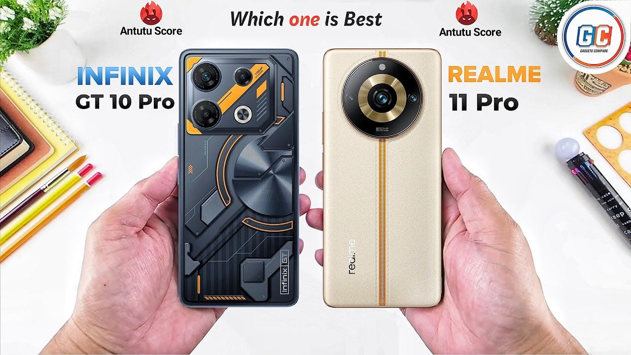 Infinix GT 10 Pro Vs Realme 11 Pro