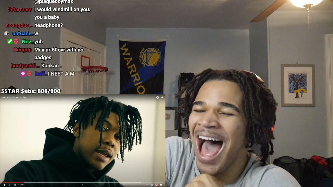 plaqueboymax Reacts to Kankan - GET TROLLED