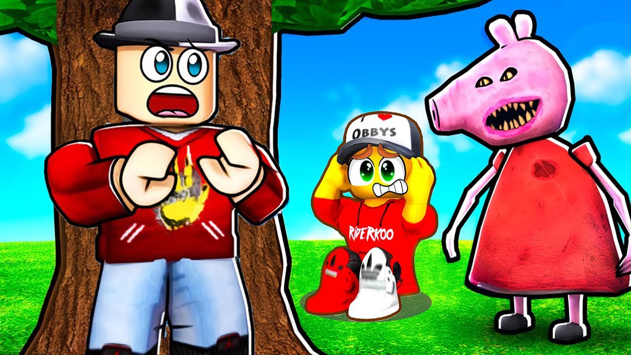 Nejhorší Roblox Hra s PRASÁTKEM PEPA! (fakt nejhorší) - Roblox Peppa Pig w/ Rider