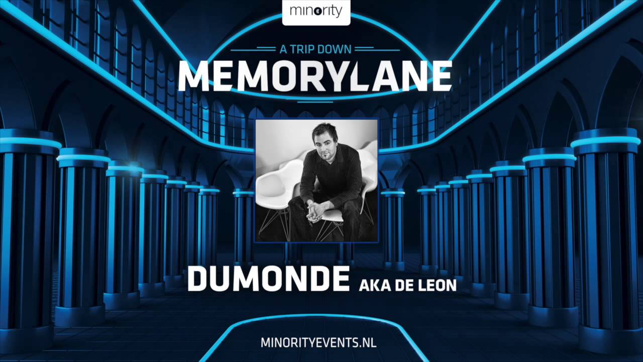 Dumonde aka de Leon live @ Memorylane 10.10.2015 Klokgebouw Eindhoven (FULL LIVE SET)