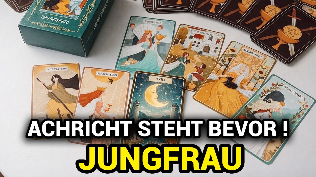 JUNGFRAU ♍ EINE PERSON KANN DICH NICHT VERGESSEN, GROSSE LIEBESNACHRICHT UND NEUBEGINN... #jungfrau