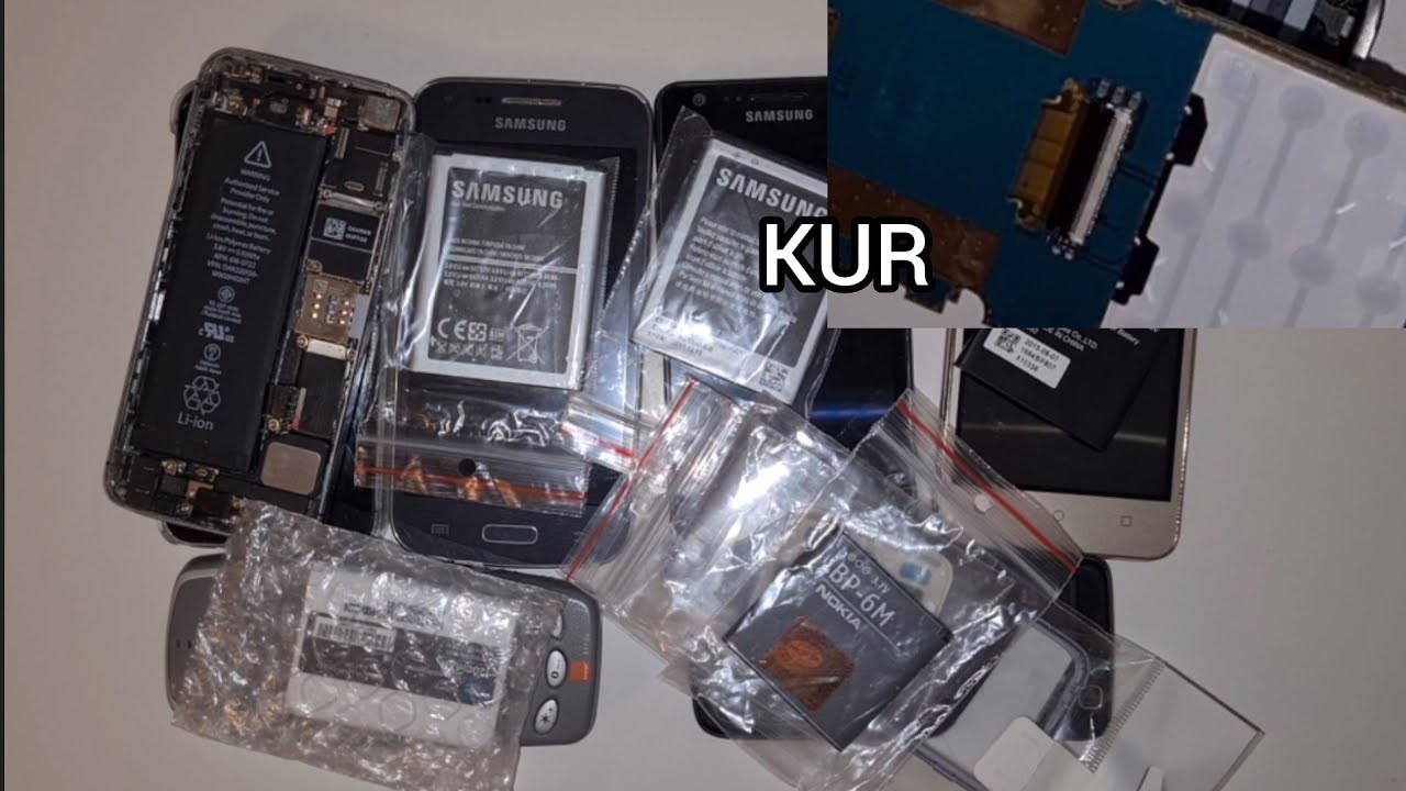 Naprawa kilku telefon&oacute;w i zepsuty Sony Ericsson