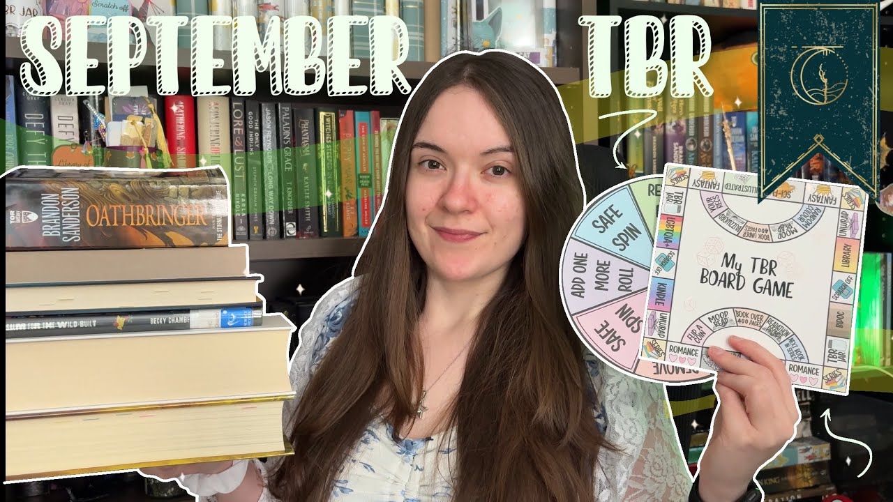 My September TBR | ft. My TBR Board Game & The Magical Readathon