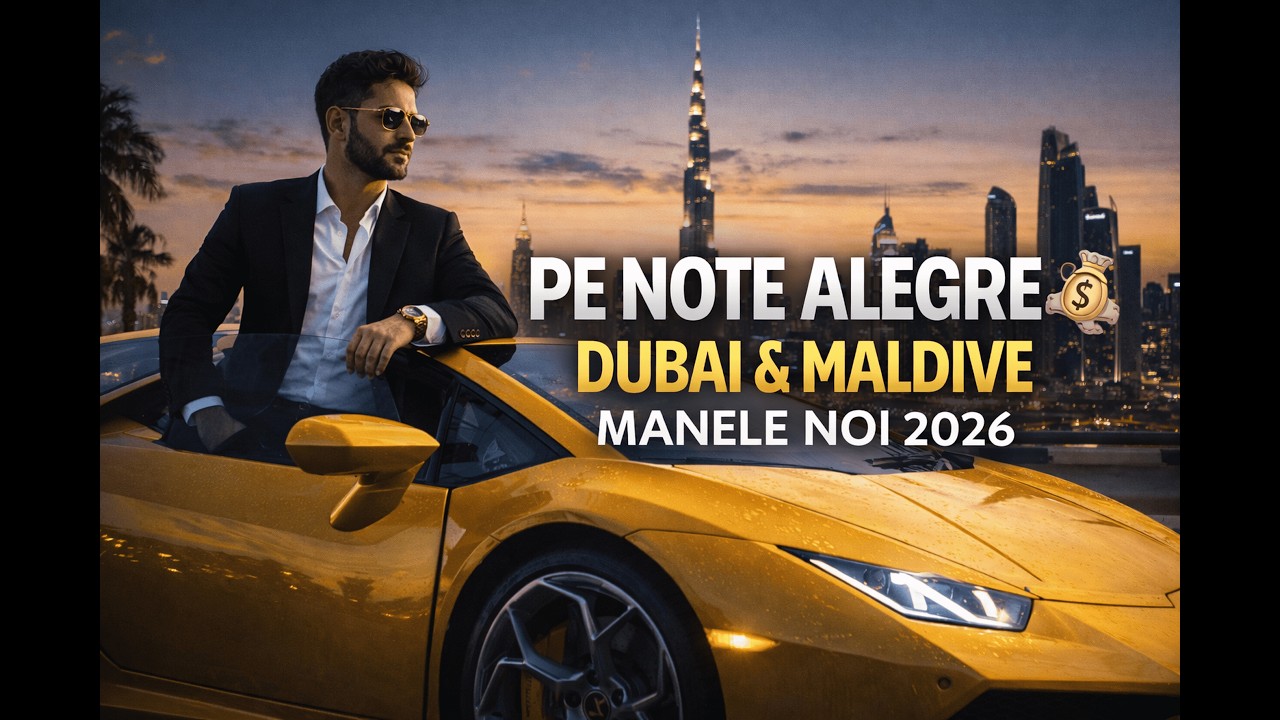 PE NOTE ALEGRE 💸 | Dubai & Maldive | Manele Noi 2026 (Official Audio)
