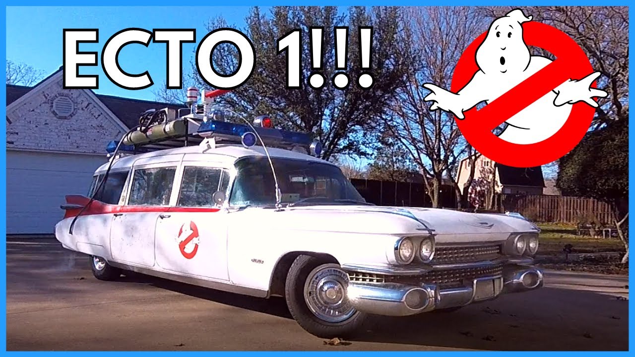 Прогулка по копии ECTO-1 из «Охотников за привидениями»! (Ecto_TX)