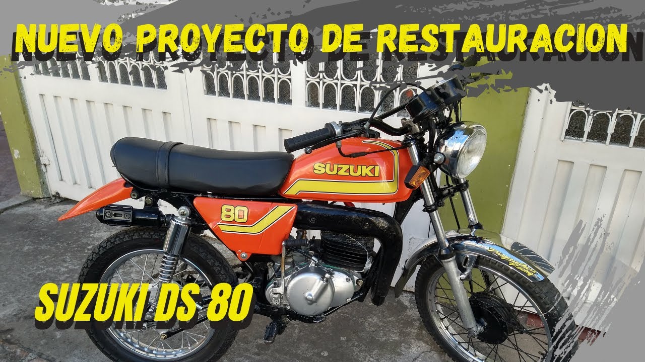 SUZUKI DS 80 NUEVO PROYECTO DE RESTAURACION
