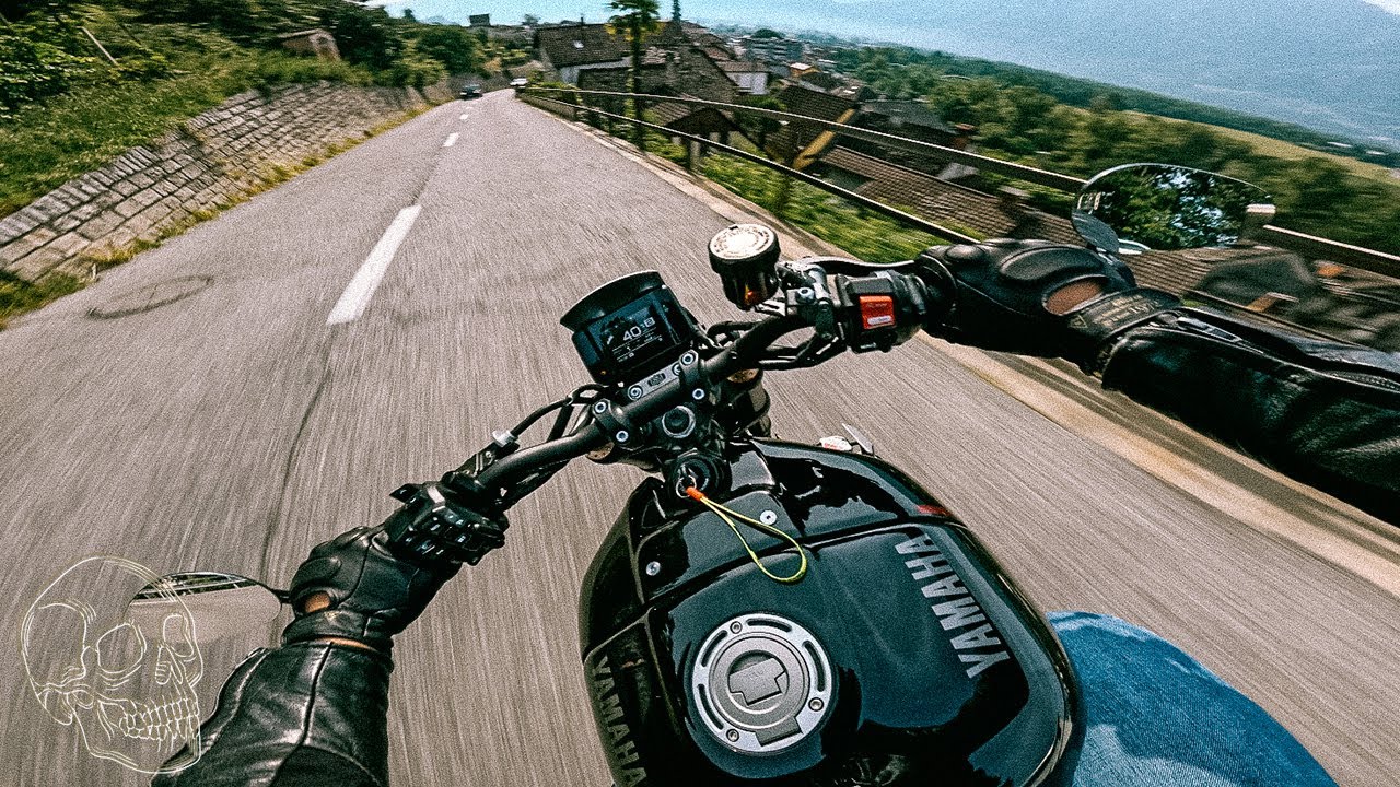 XSR900 TEST RIDE - FULL RIDE. (RAW Onboard)