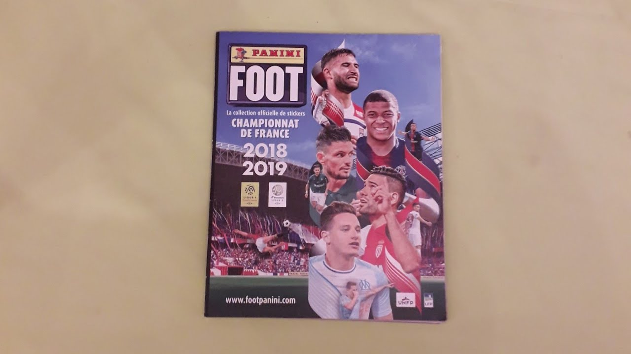 ALBUM PANINI COMPLET LIGUE 1 2018-2019