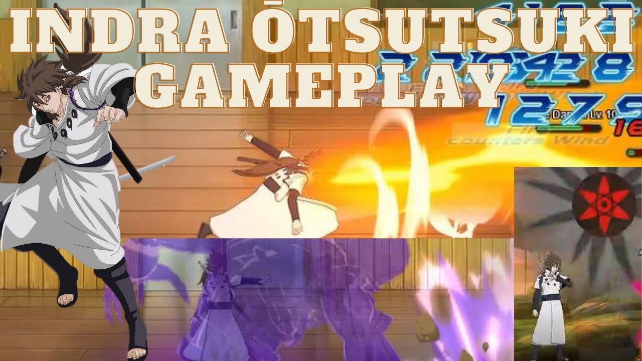 Naruto Online - Indra Ōtsutsuki Gameplay