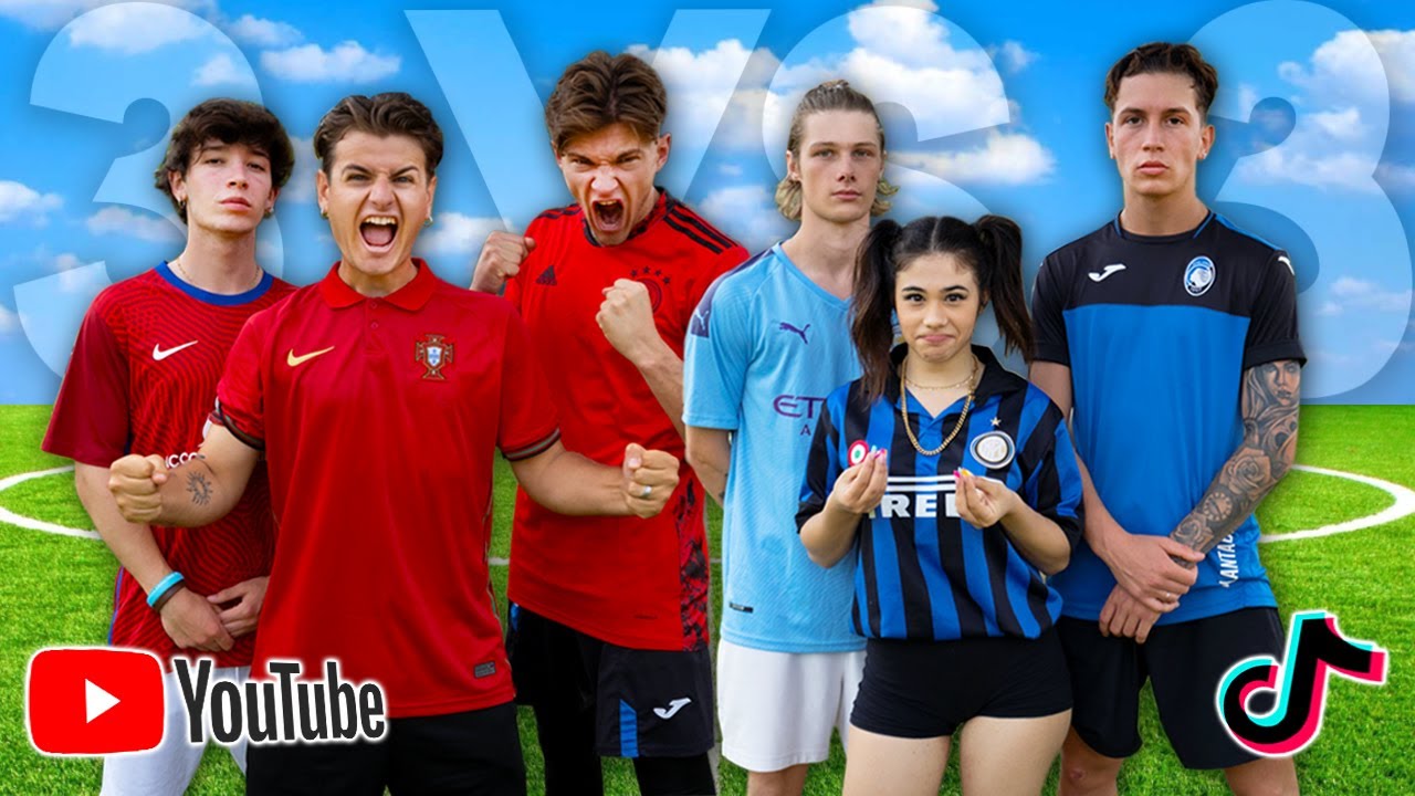 ⚽️ 3 vs 3 TORNEO del TUNNEL | VS Giulia Salemi, Fratino, er Gennaro..