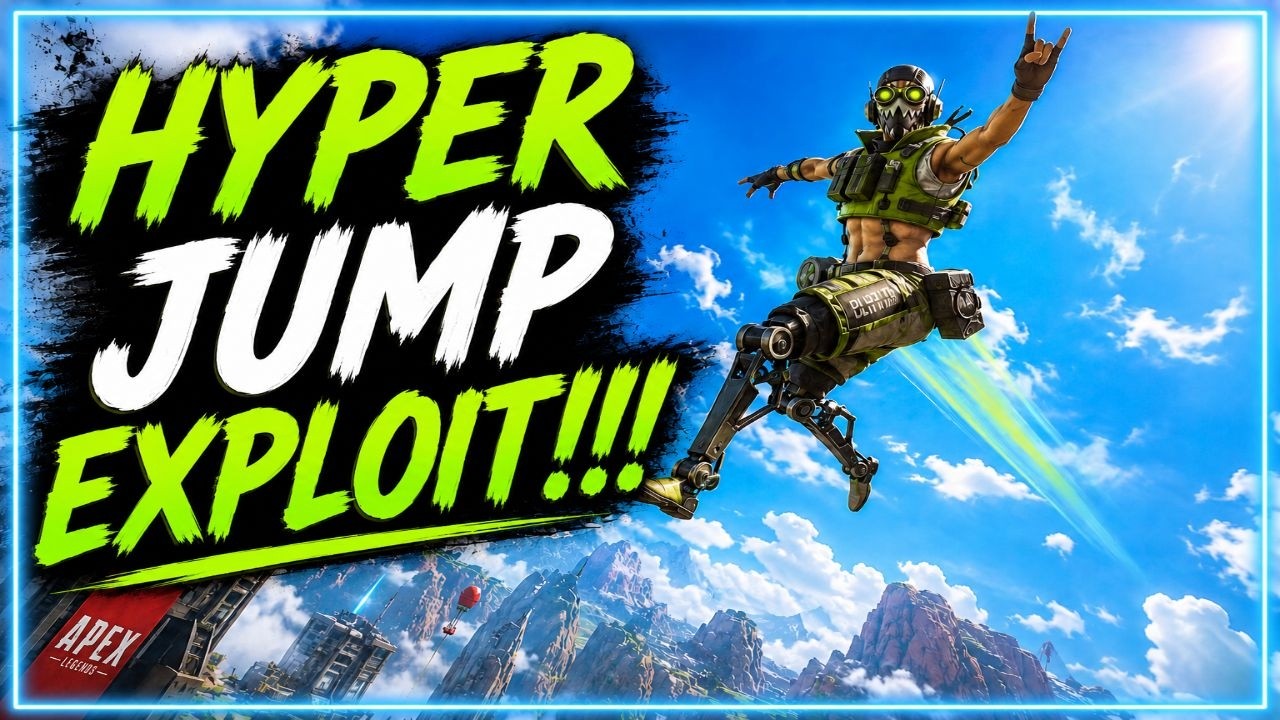 BROKEN Octane Hyper Jump Glitch / Exploit - Apex Legends