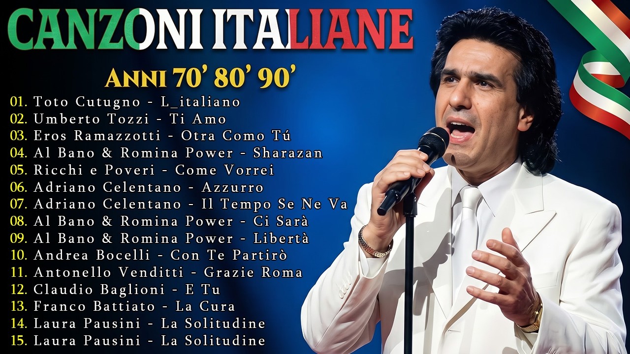 Il Meglio Della Musica Italiana 🎸 Musica Italiana Anni 70 80 90 I Migliori ✨Canzoni Italiane Vecchie