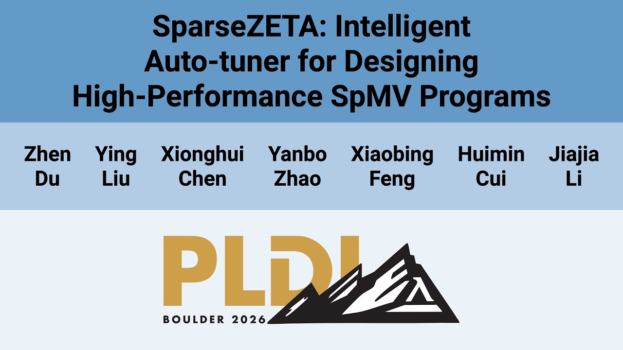 [PLDI'26] SparseZETA: Intelligent Auto-tuner for Designing High-Performance SpMV Programs