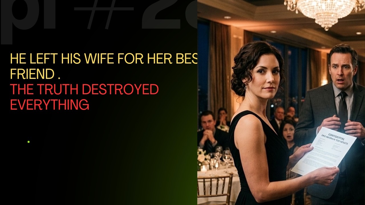 HE LEFT HIS WIFE FOR HER BEST FRIEND. THE TRUTH DESTROYED EVERYTHING #womenempowerment