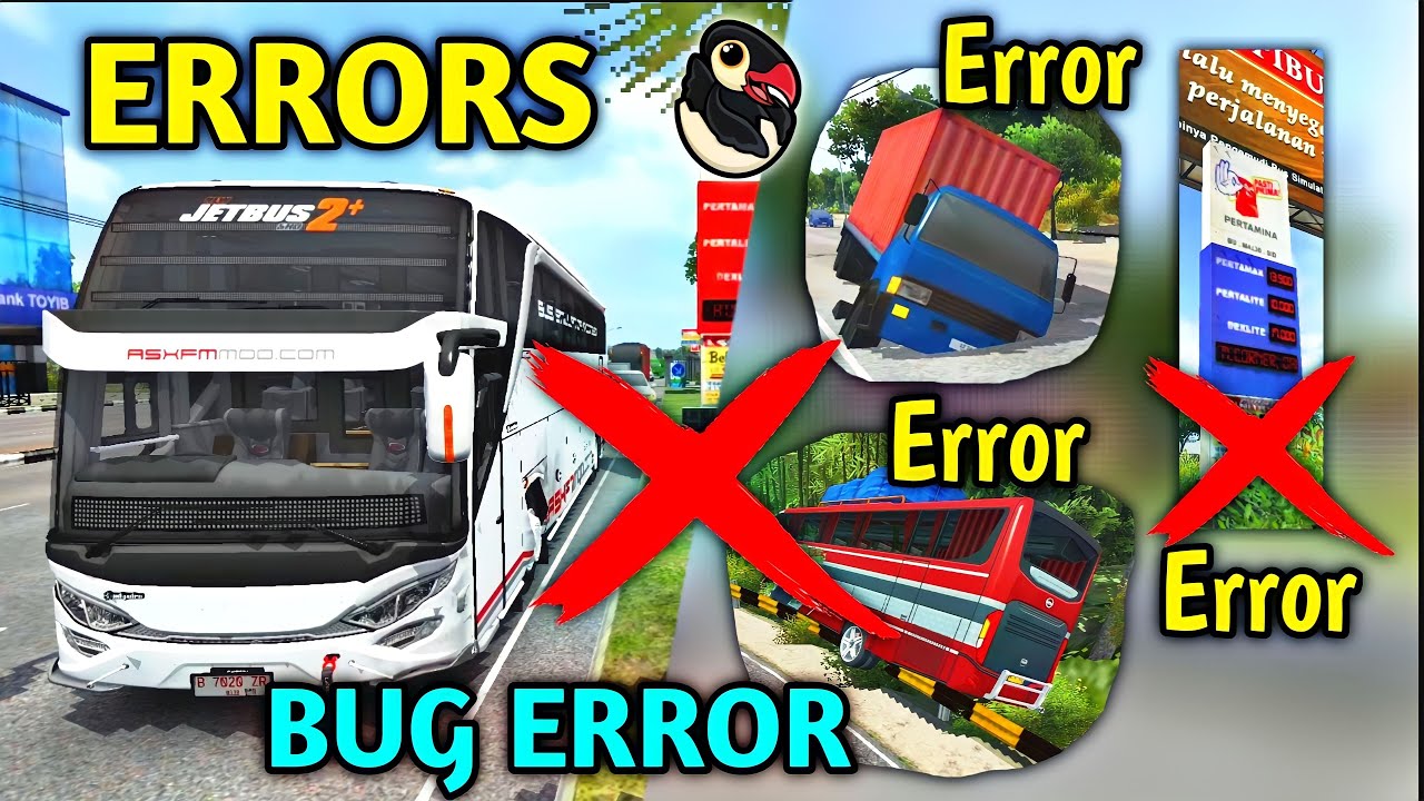 🚚5 New Problems, Bugs found in Update versi 4.1.2 in Bus Simulator Indonesia by Maleo🏕| Bus Gameplay
